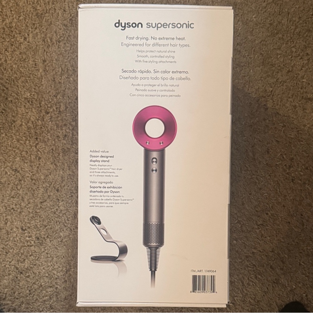 Dyson Supersonic Hair Tool in Pink and Silver